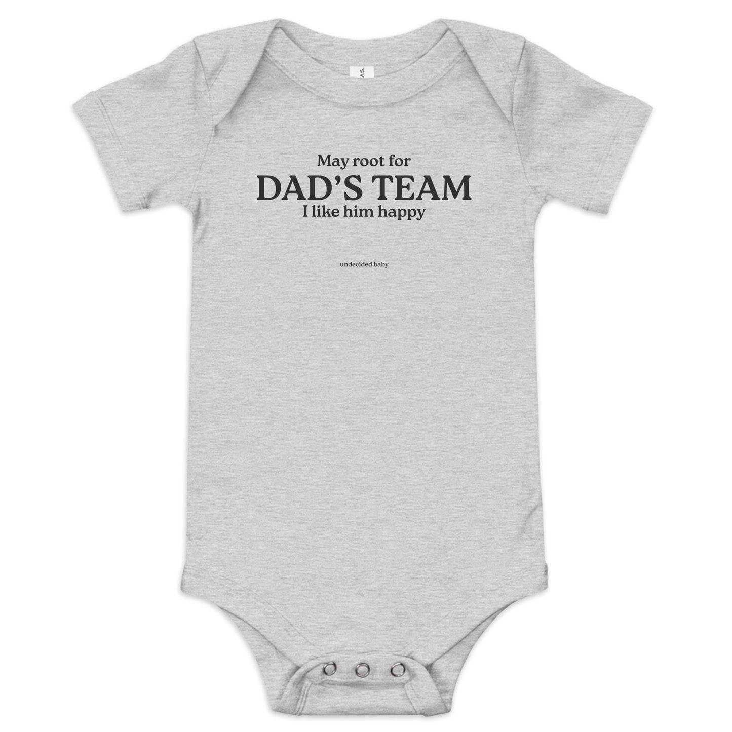 DAD'S TEAM Baby Onesie