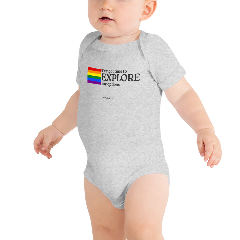 EXPLORE! Baby Onesie