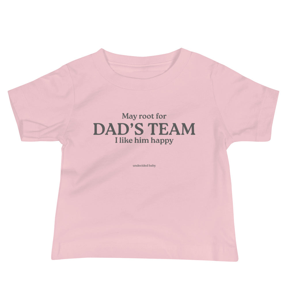 DAD'S TEAM Baby Tee