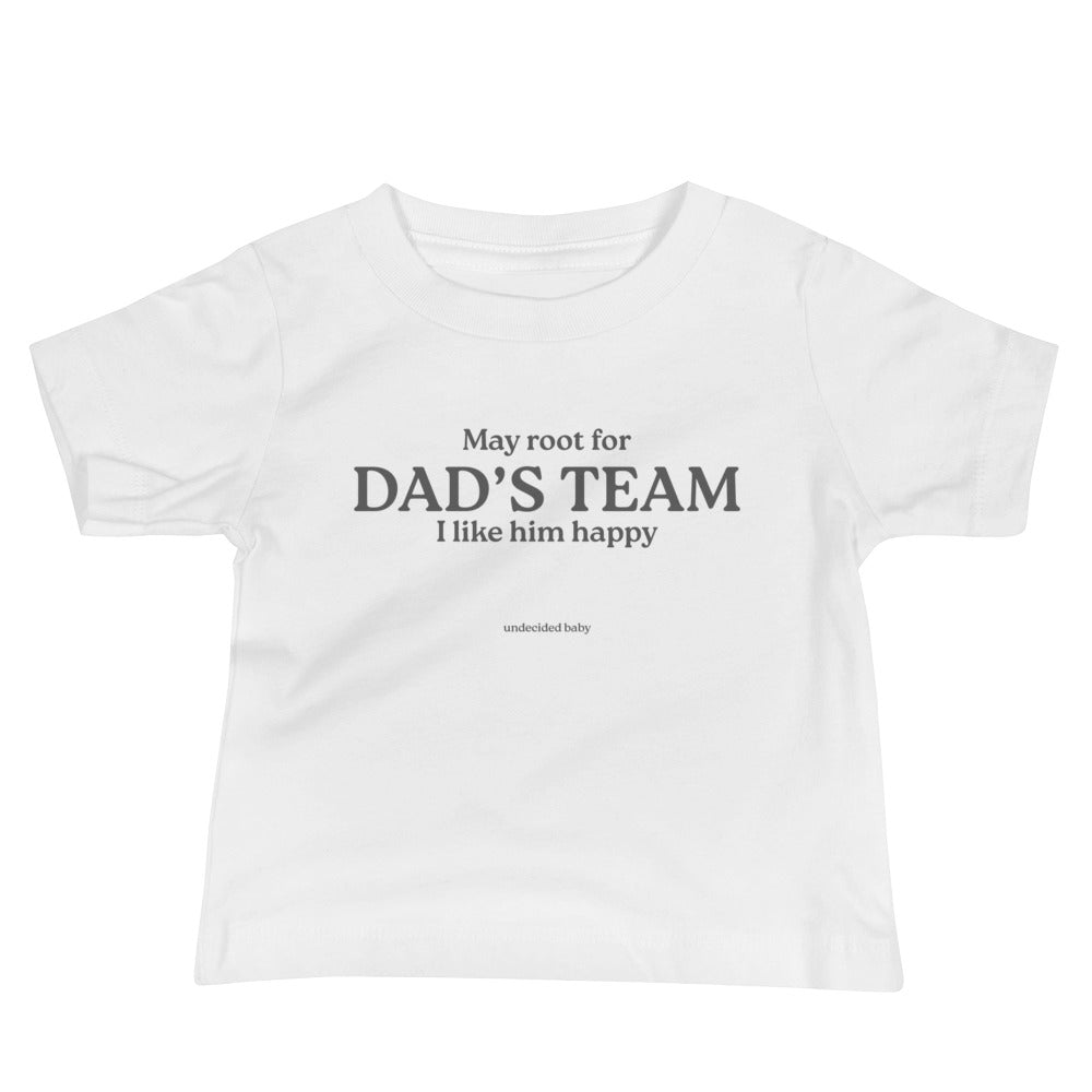 DAD'S TEAM Baby Tee