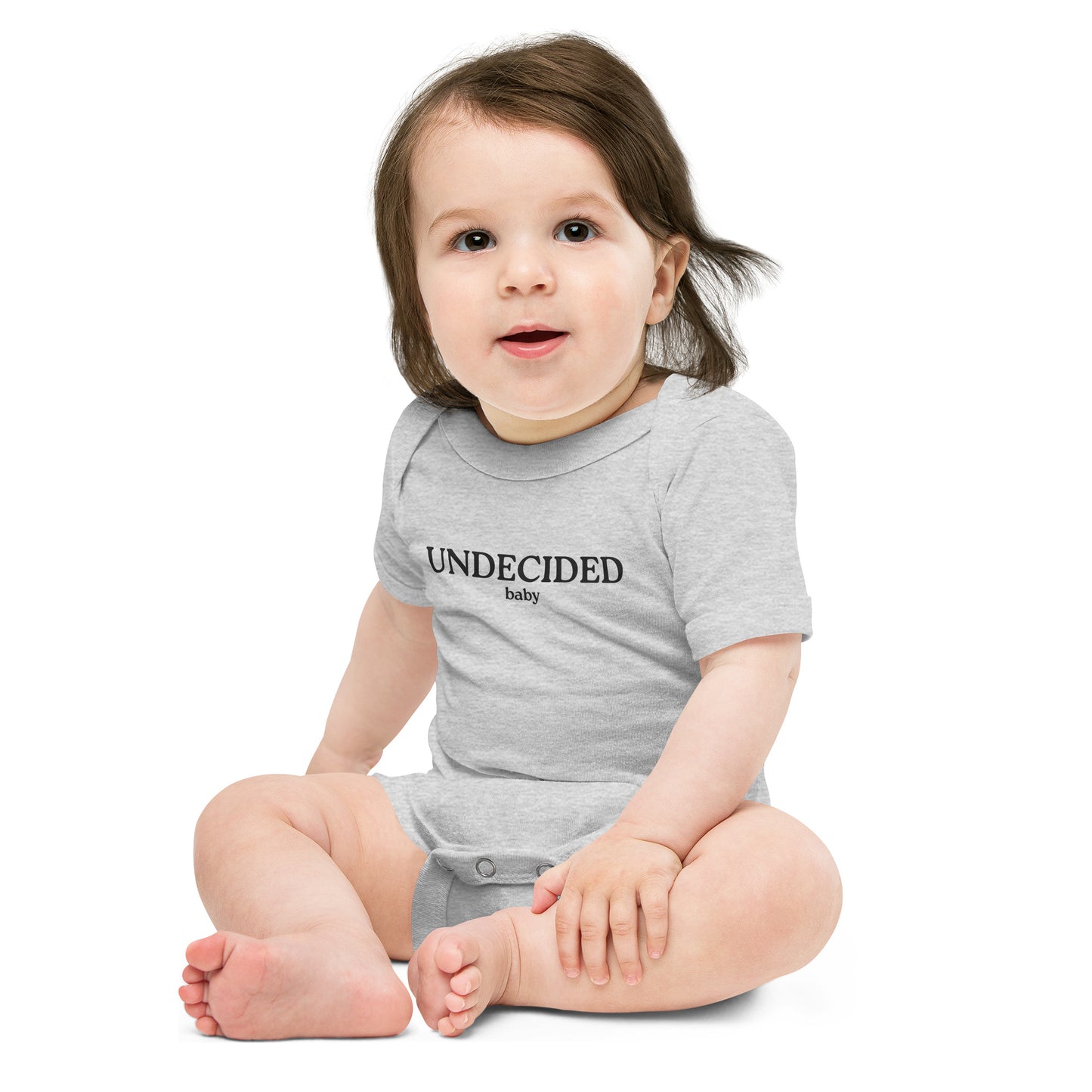 UNDECIDED Baby Onesie