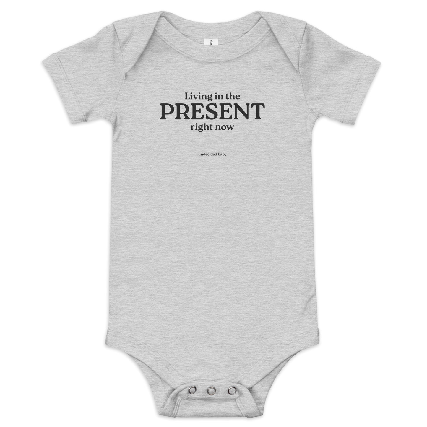 PRESENT. Baby Onesie