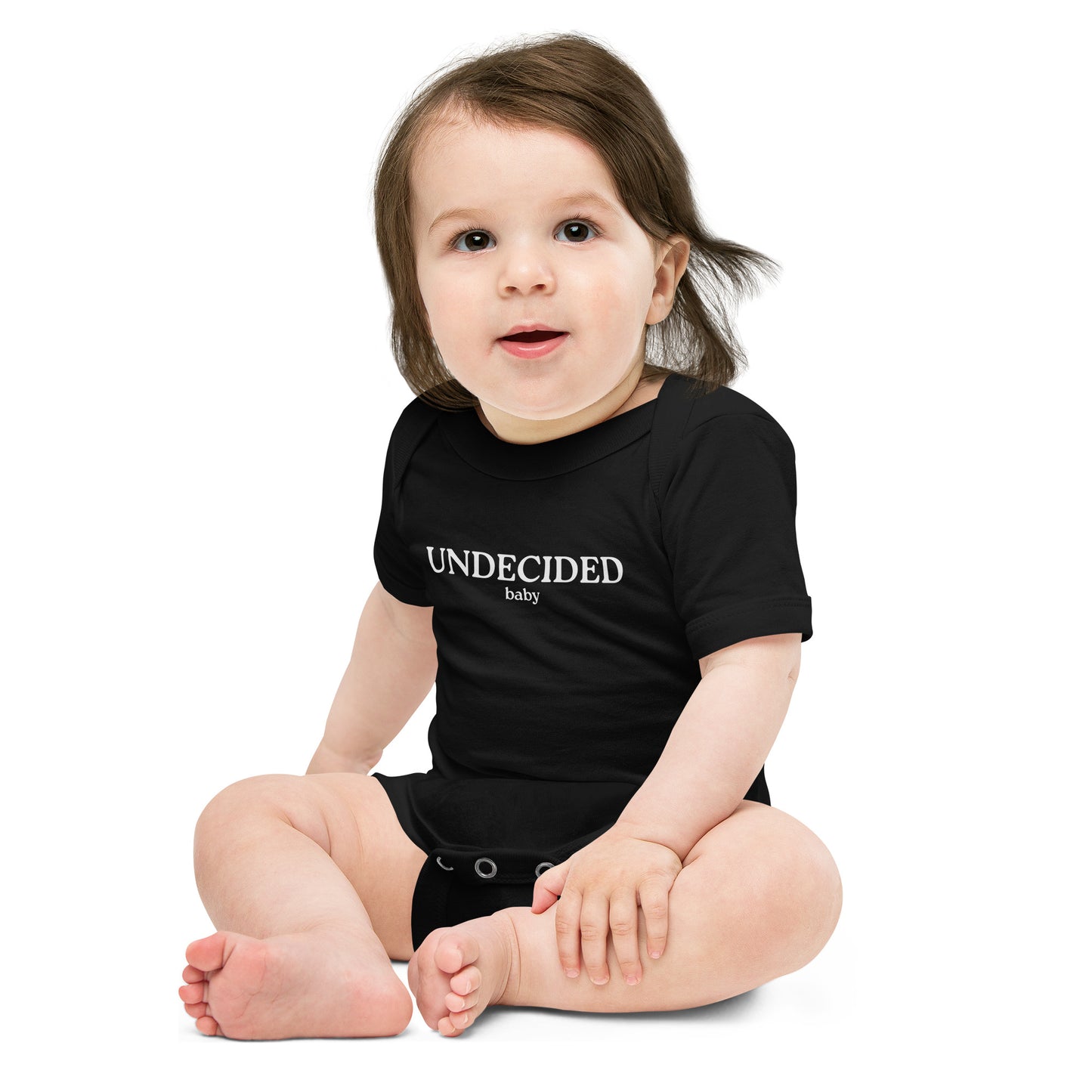 UNDECIDED Baby Onesie