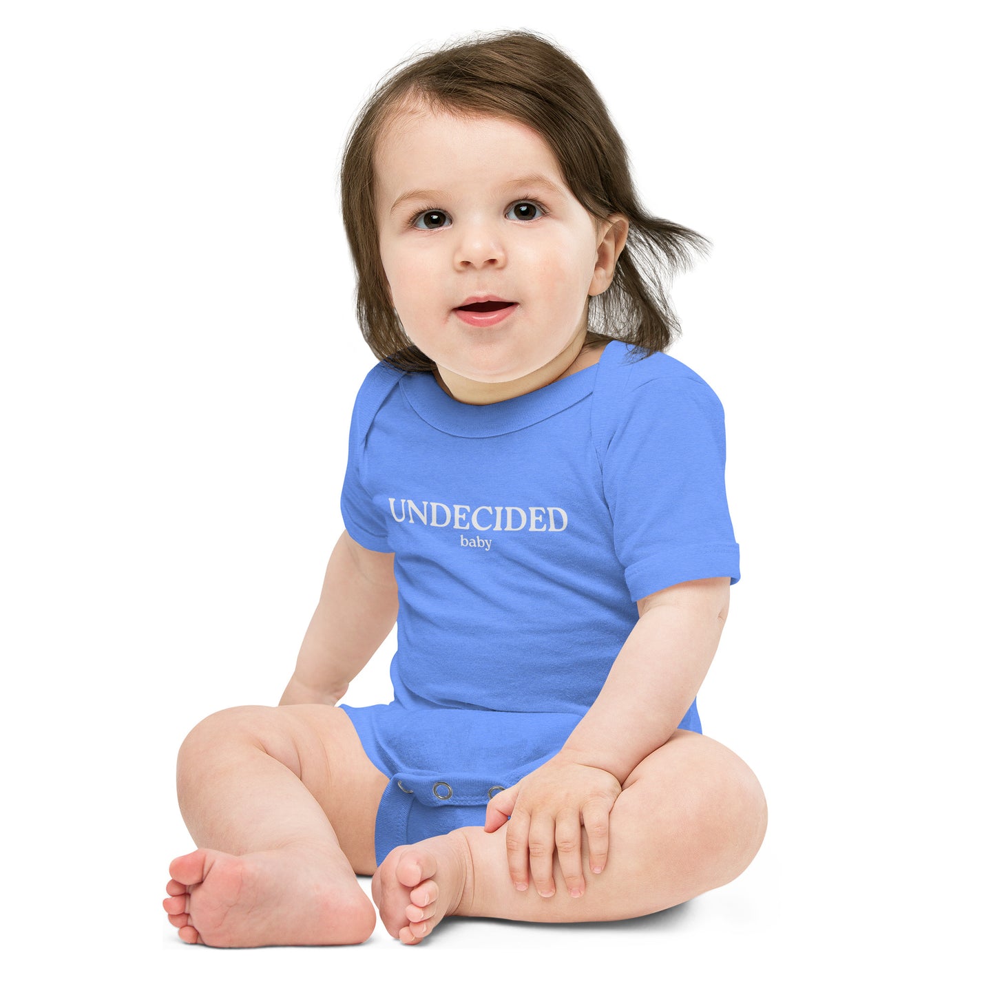 UNDECIDED Baby Onesie