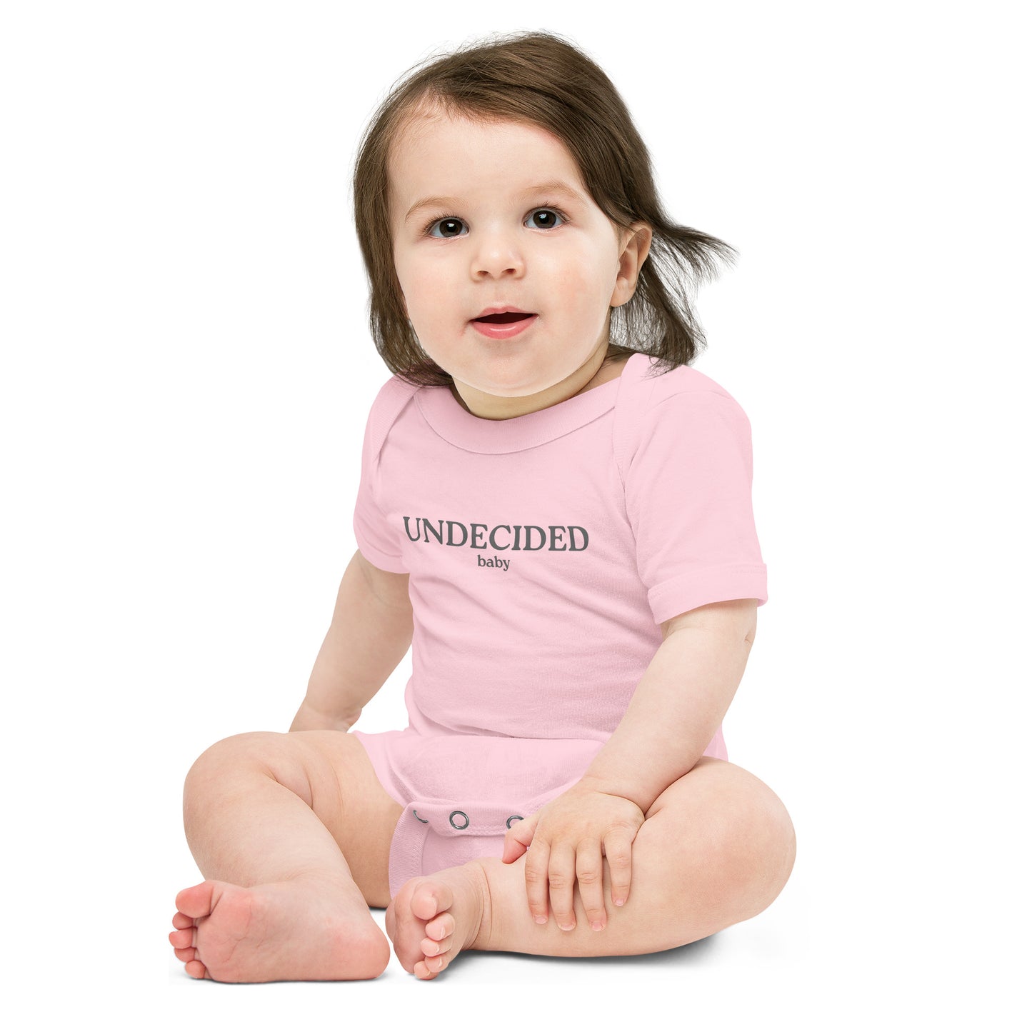 UNDECIDED Baby Onesie