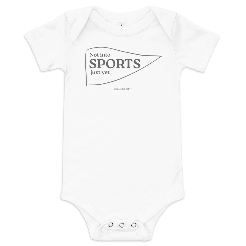 SPORTS? Baby Onesie